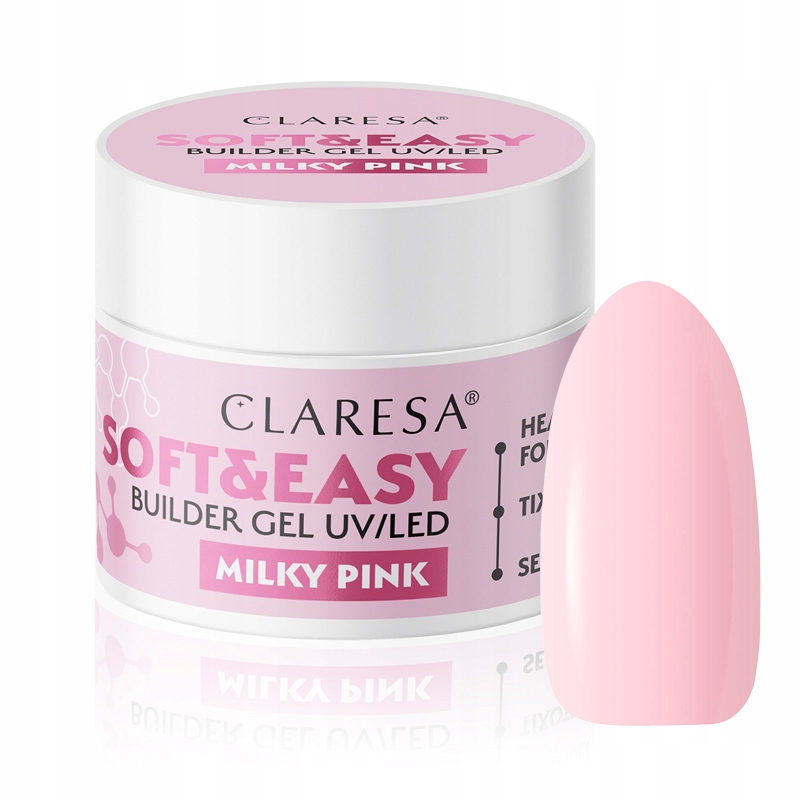 

Claresa Żel Budujący Soft&easy 12g Milky Pink