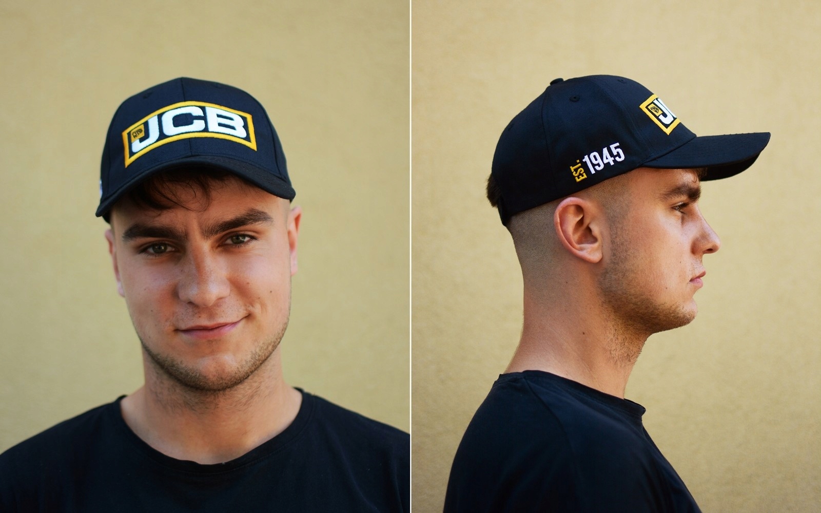 CZAPECZKA CZARNA ORYGINAŁ JCB