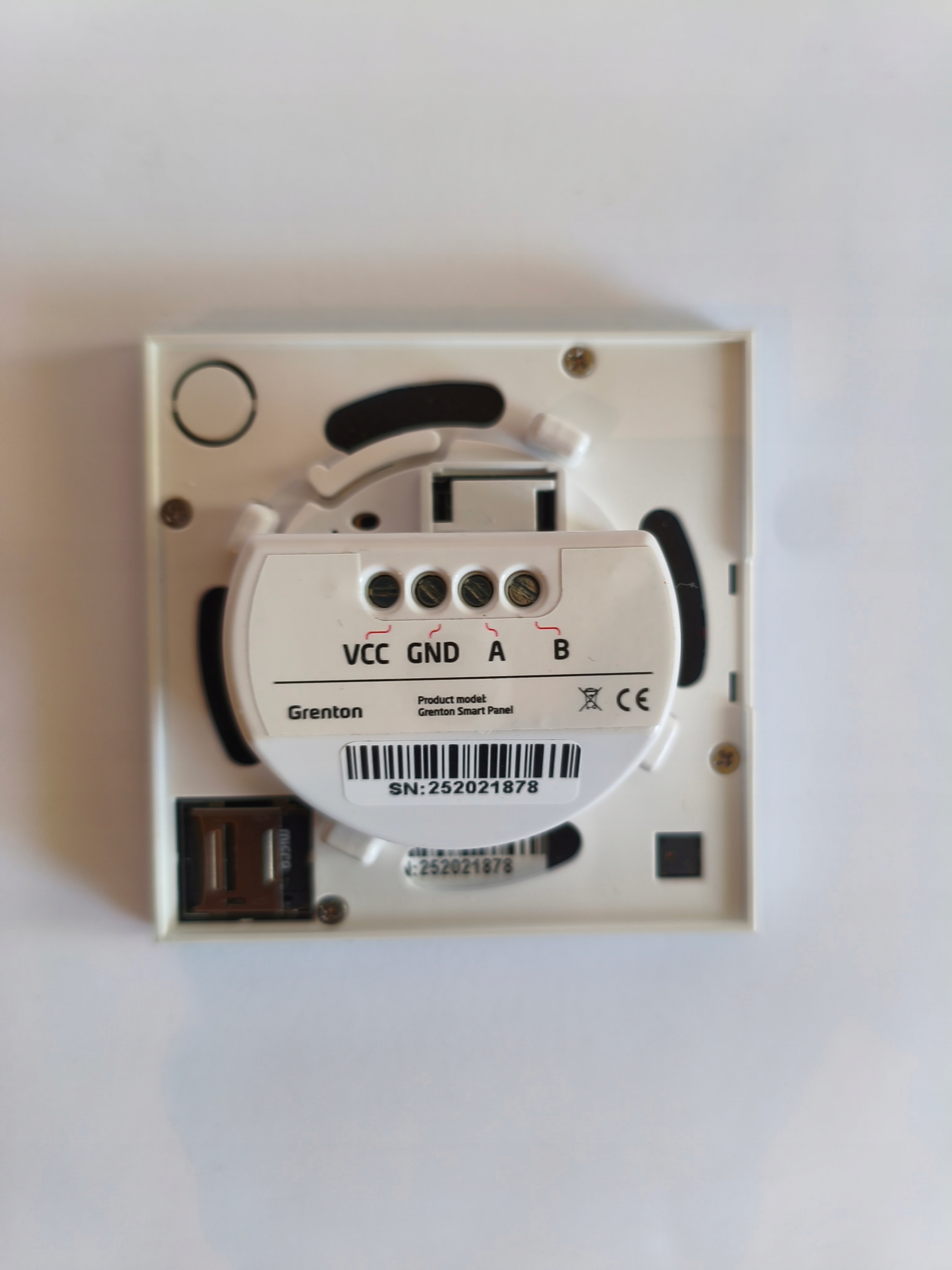 Panel dotykowy SMART PANEL 4B biały Grenton Kod producenta SPS-204-T-02