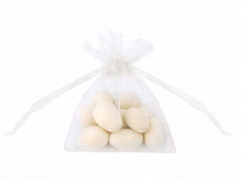 

Woreczki z organzy 10cm Białe 10szt