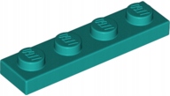 

Lego 3710 Płytka 1x4 turkusowa ciemna