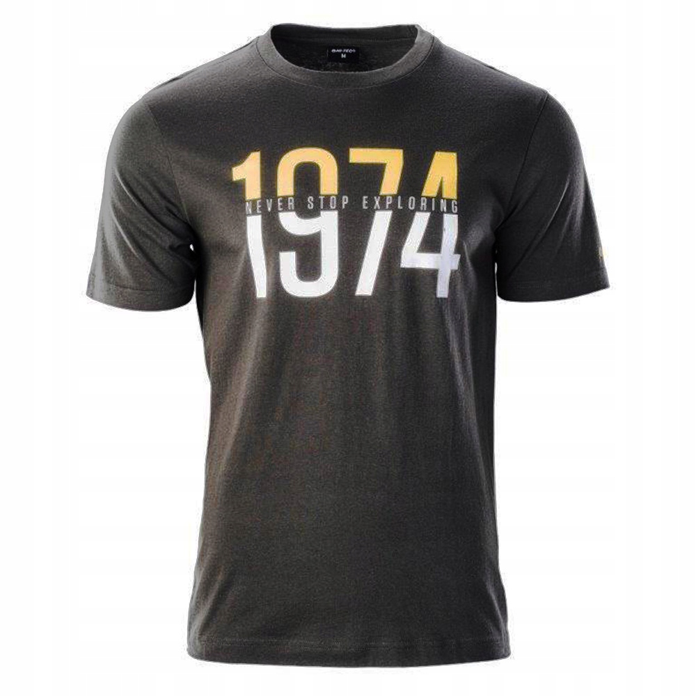 

Koszulka Męska Bawełna T-shirt Hi-tec Rolic gy XXL