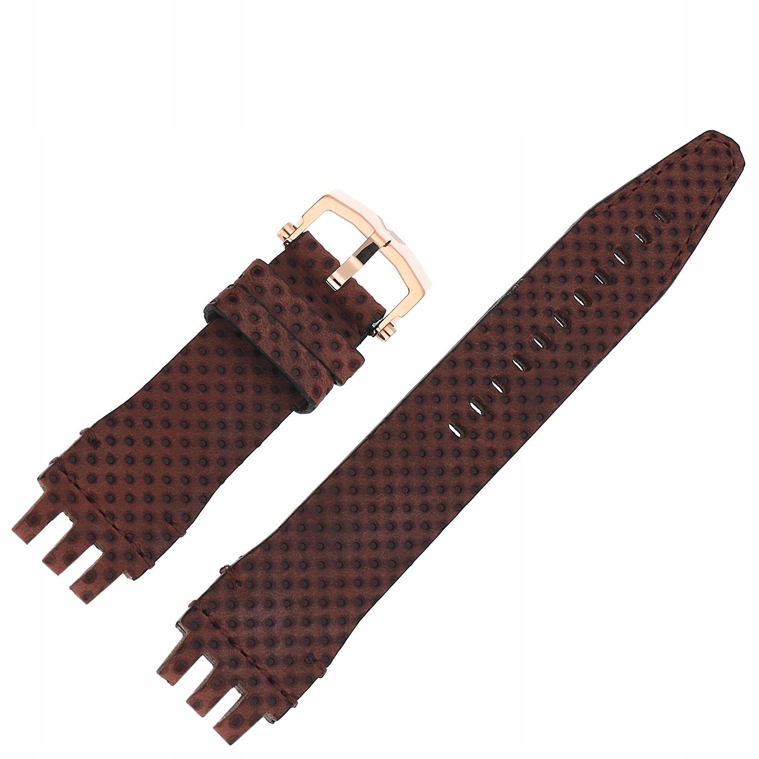 Pásek Energia 3 XL Kůže (O540) třešňový děrovaný, růžová barva