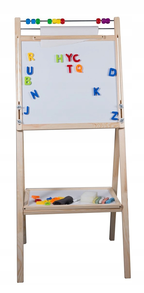 REGULOWANA TABLICA MAGNETYCZNA KREDOWA 6w1 PAPIER Szerokość produktu 50 cm