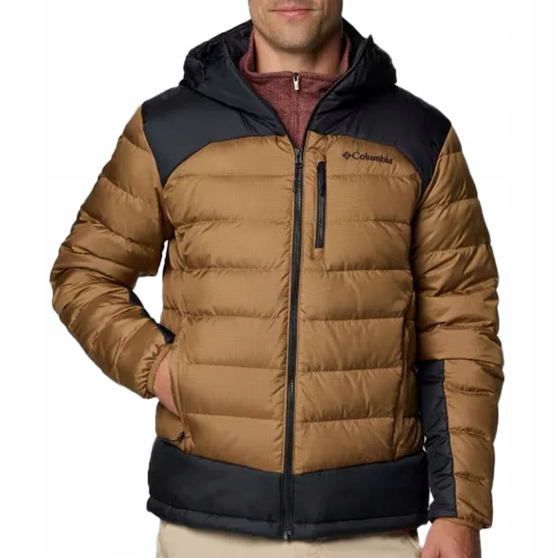 Péřová bunda s kapucí Columbia Autumn Park II Down Hooded Jacket S