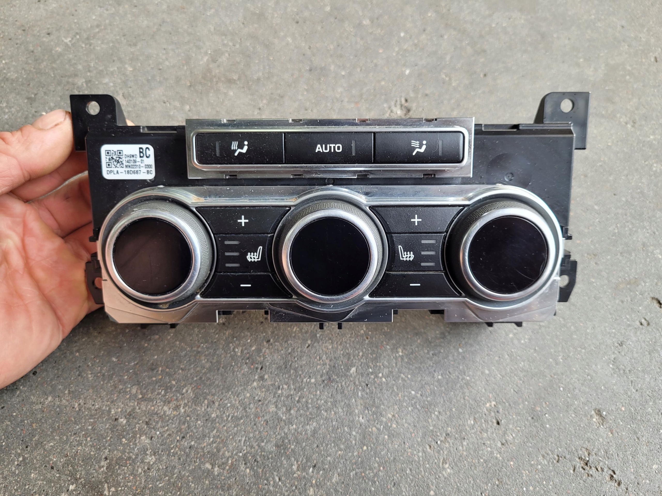 PANEL Bedienteil klimaanlage Sitze DPLA-18D687-BC RANGE ROVER VOGUE L405