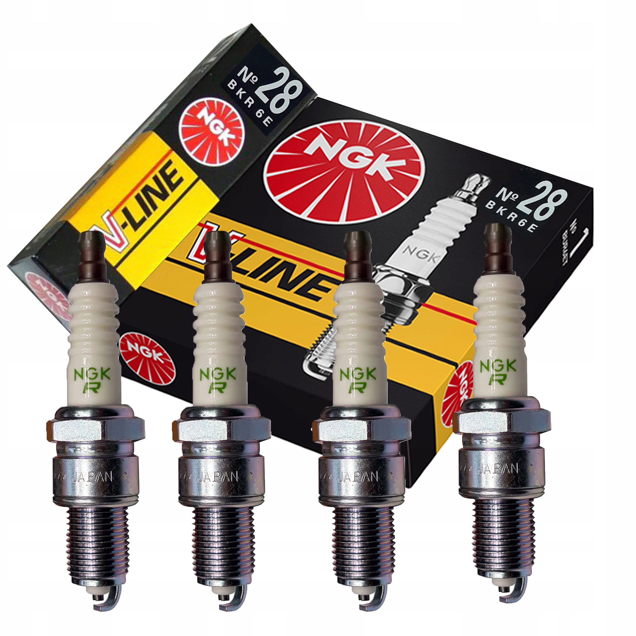 

4x Świece Zapłonowe Ngk V-Line 28 Ngk 4856