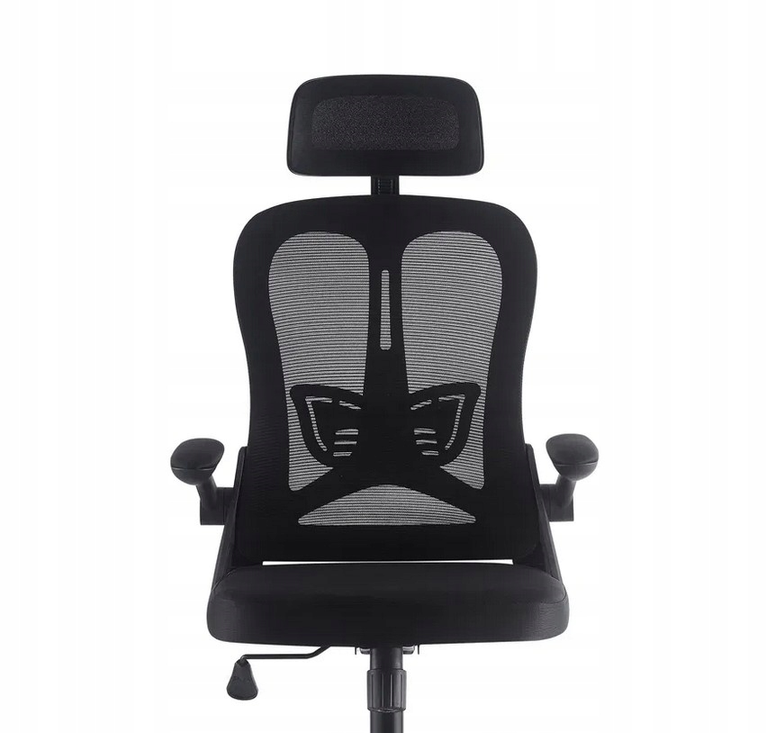 Kancelářská Otočná Židle Ergonomická Černá Horseking Síťovina MS028