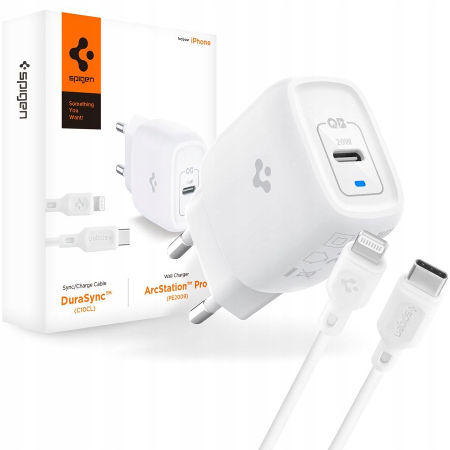

Ładowarka sieciowa do iPhone, Spigen Arc Pro GaN