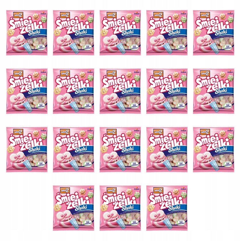 Nimm2 Śmiejżelki Shaki 90g X18