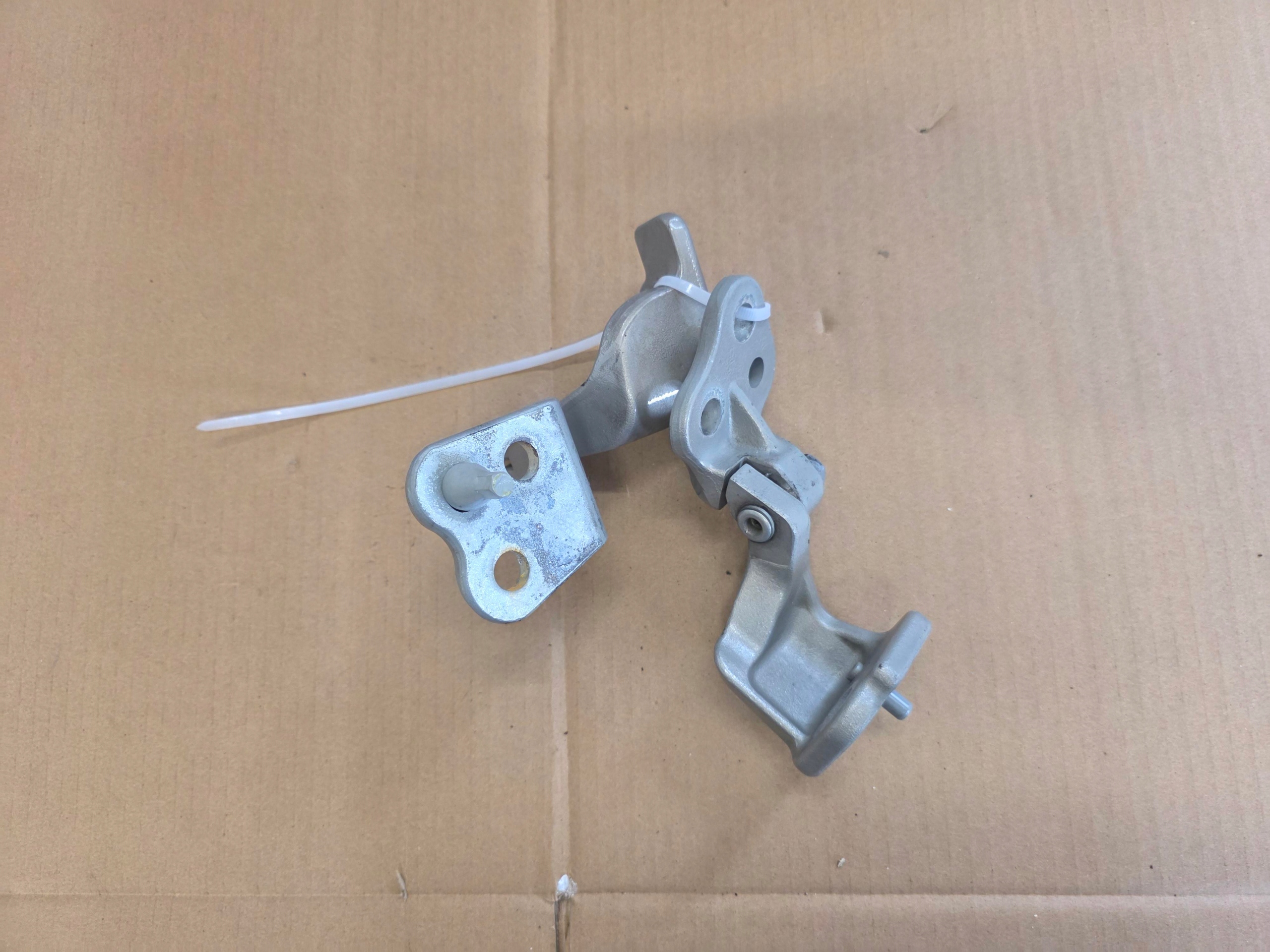 hinges door front right FORD TRANSIT CUSTON 12-17 Tectonic Silver
