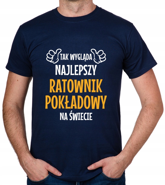 

koszulka Najlepszy Ratownik Pokładowy prezent