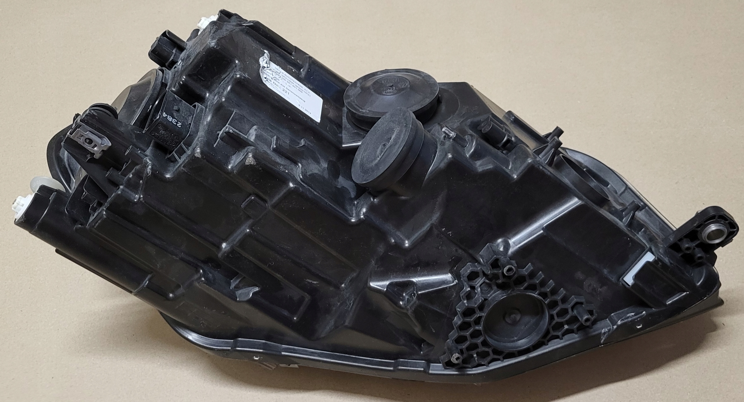 light REFLEKTOR front left front VW CADDY 2K original EUROPA