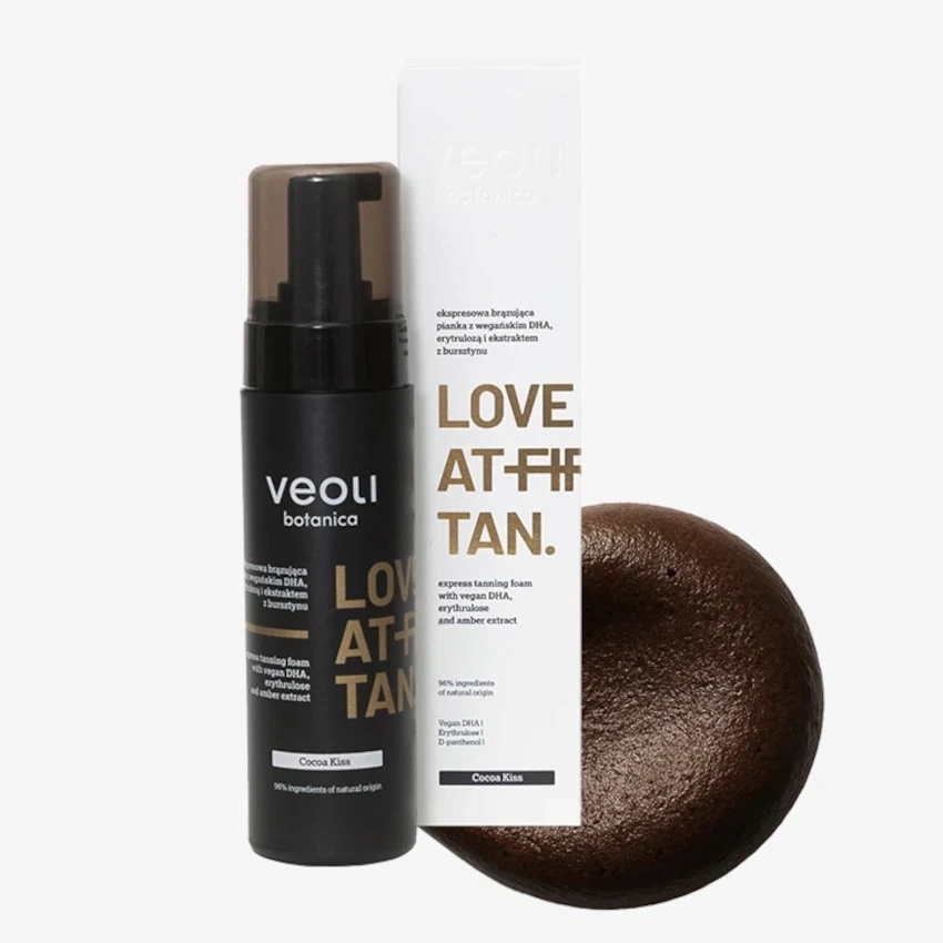 Veoli Botanica Love At First Tan Cocoa Kiss Expresní bronzující pěna