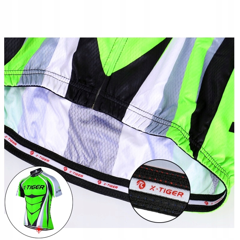 MĘSKA KOSZULKA ROWEROWA KOLARSKA DOPASOWANA PRO Rękaw krótki rękaw