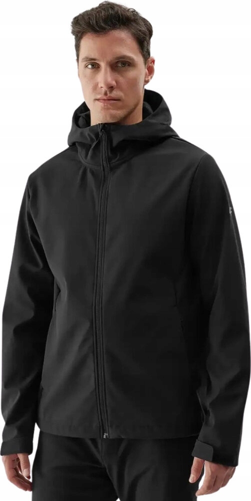 Pánská Softshellová Bunda 4F M283 Černá 4FWAW24TSOFM283 20S vel. 2XL