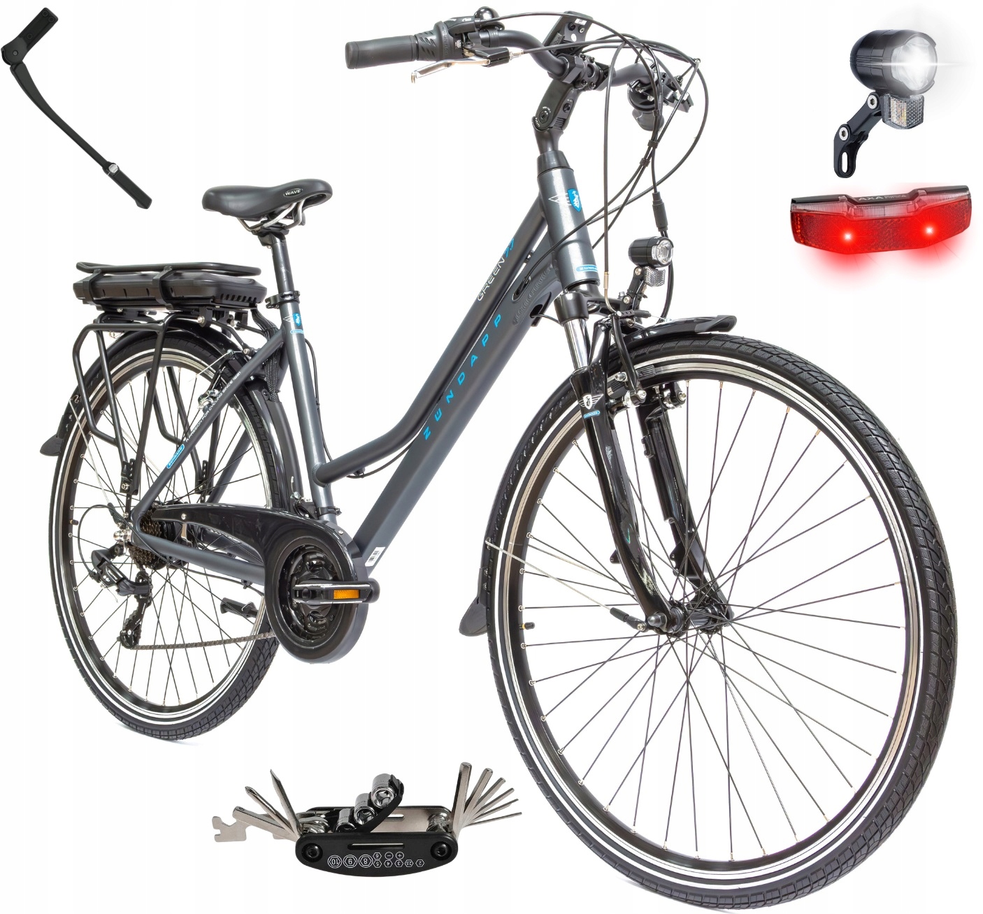 Rower Elektryczny Damski Trekkingowy 28" Shimano 250W 14,5AH Aluminium 2025