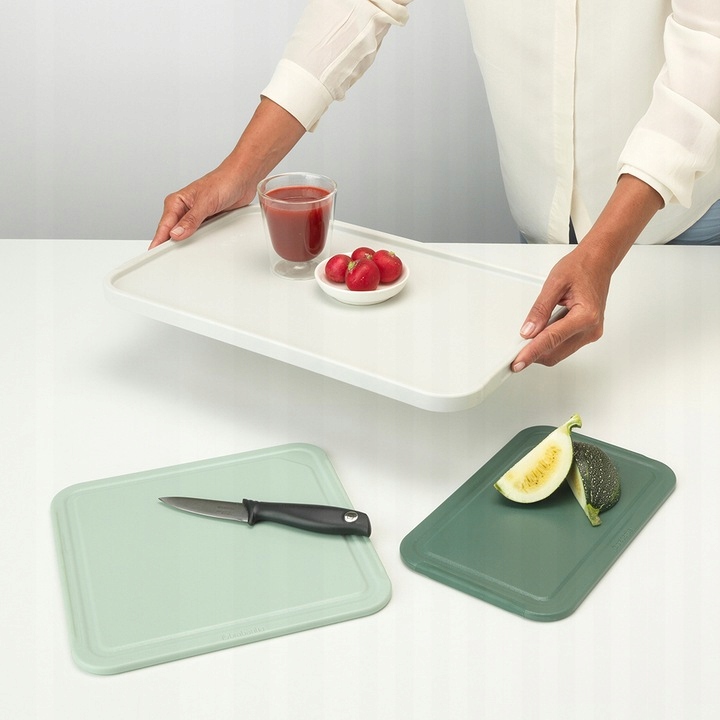

Brabantia Tasty+ 3w1 Taca i deski do krojenia