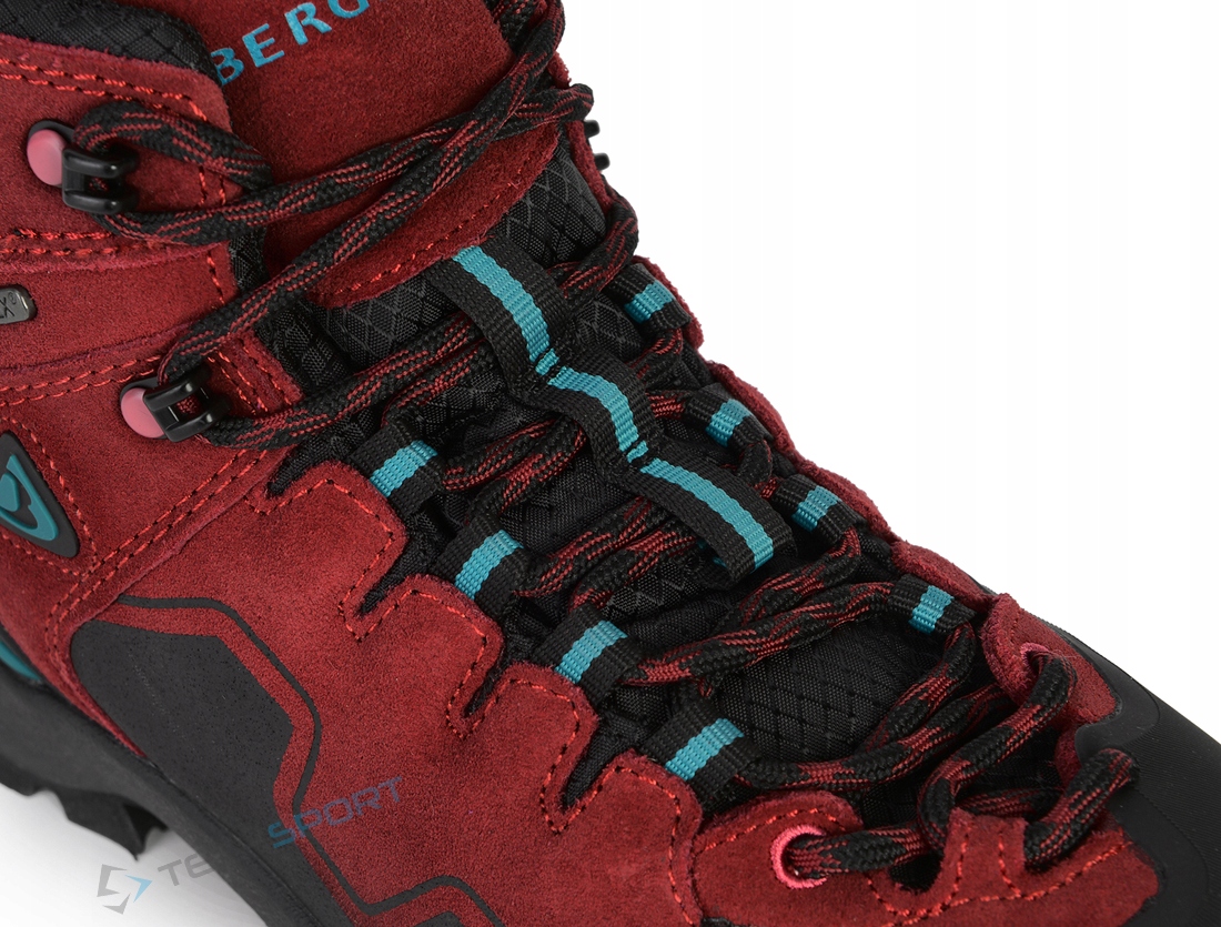 DAMSKIE BUTY TREKKINGOWE BERGSON NYIKA HIGH STX 39 Model NYIKA Mid STX Red