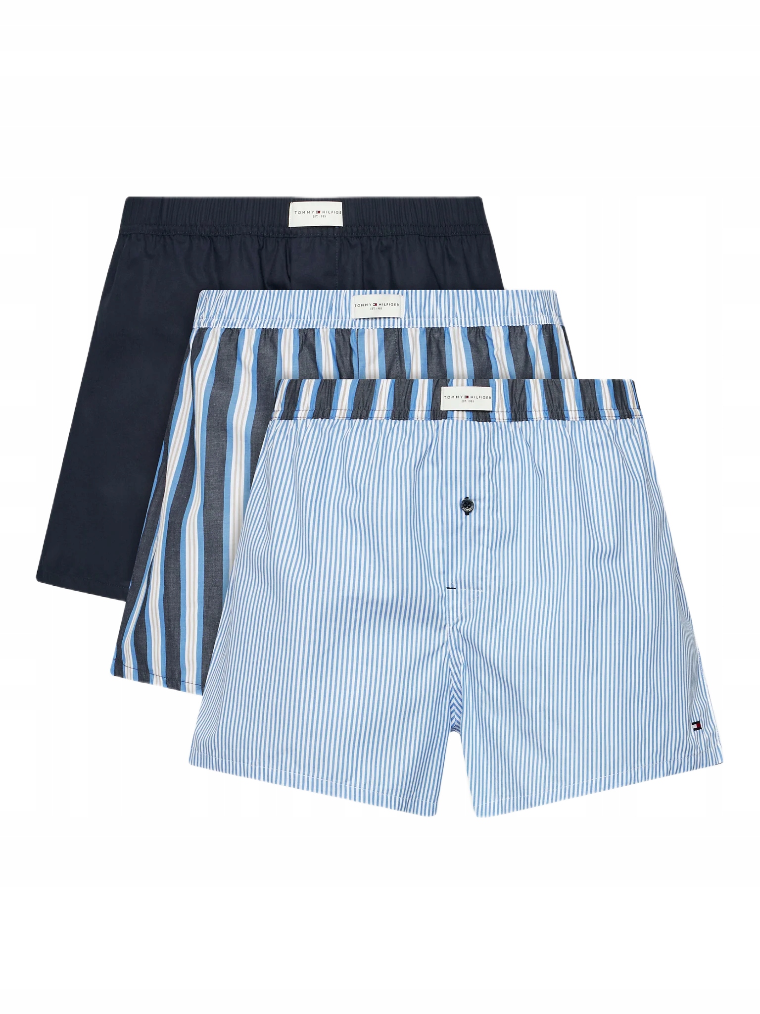 Tommy Hilfiger pánské boxerky 3-pack, vícebarevné, XXL