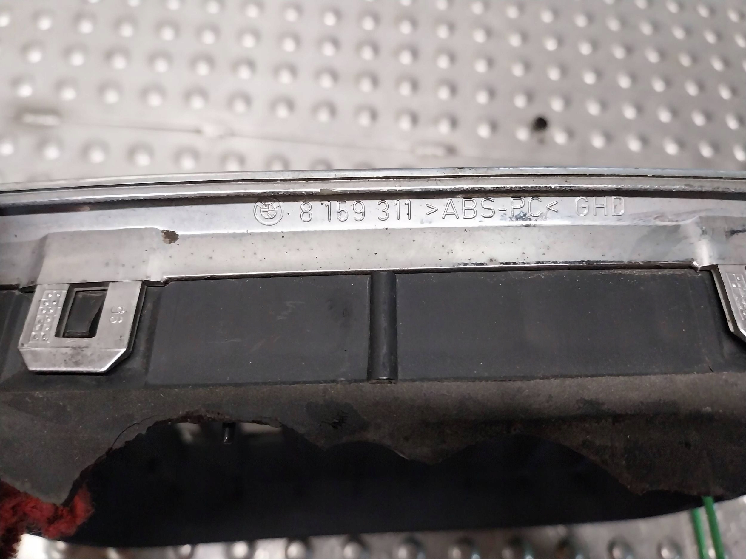 CHROM grille grill kidney grille left 8159311 BMW 5 E39