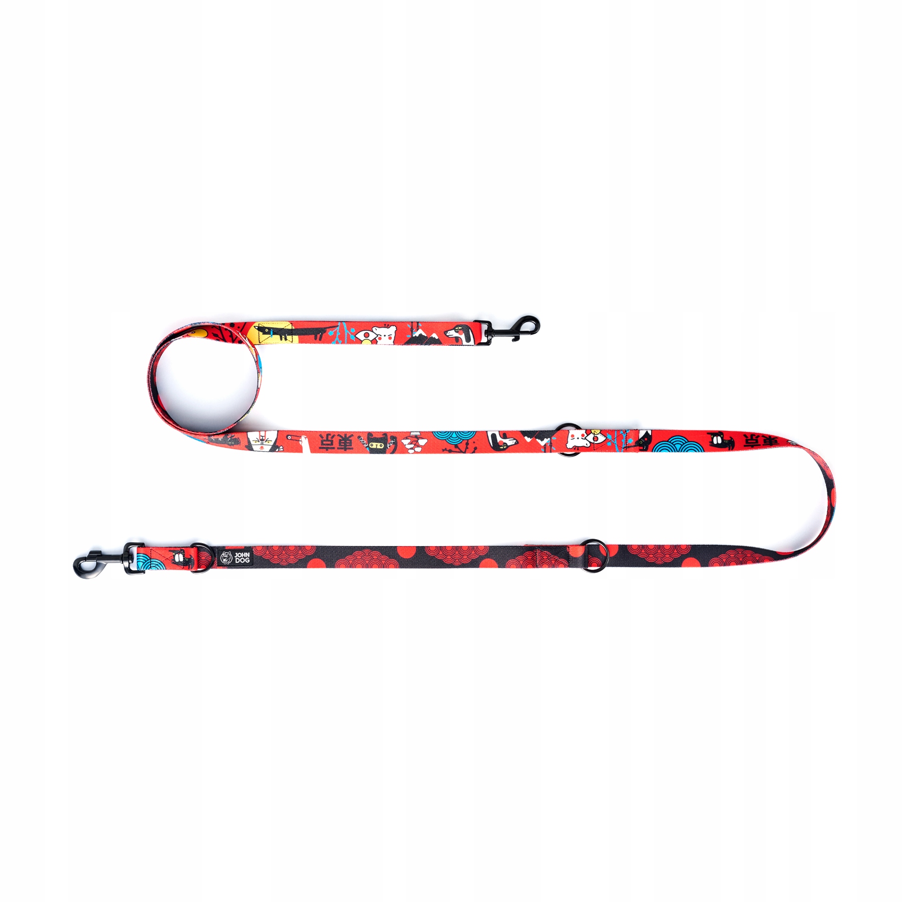 

Smycz przepinana 2,5cm John Dog Tokyo 120-240cm