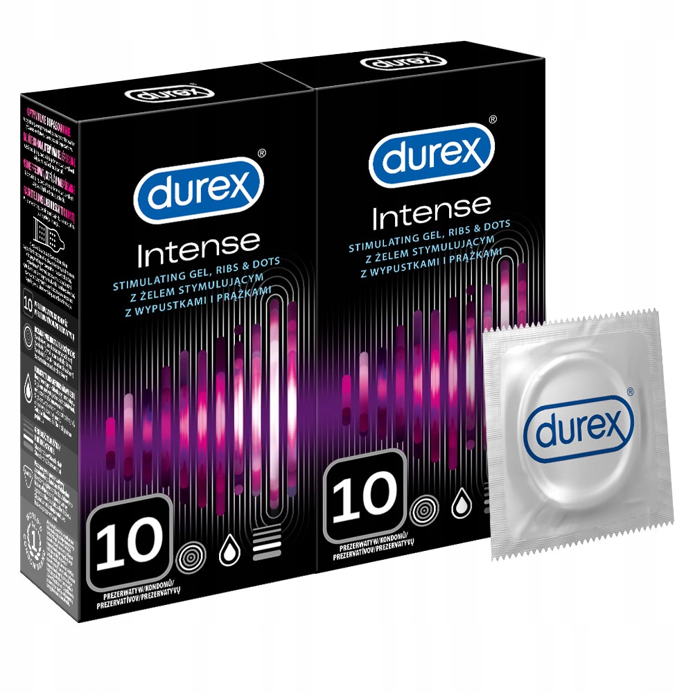 

Durex prezerwatywy 20 szt Intense Zestaw