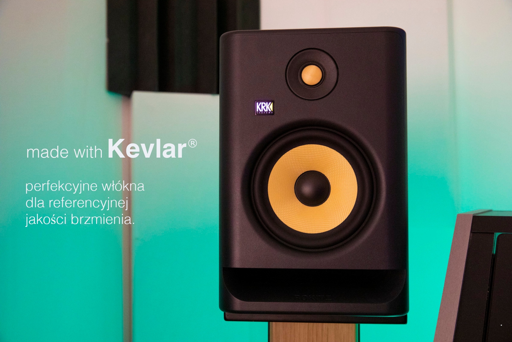 KRK GOAUX4 Zestaw przenośnych Monitorów Studyjnych Marka KRK