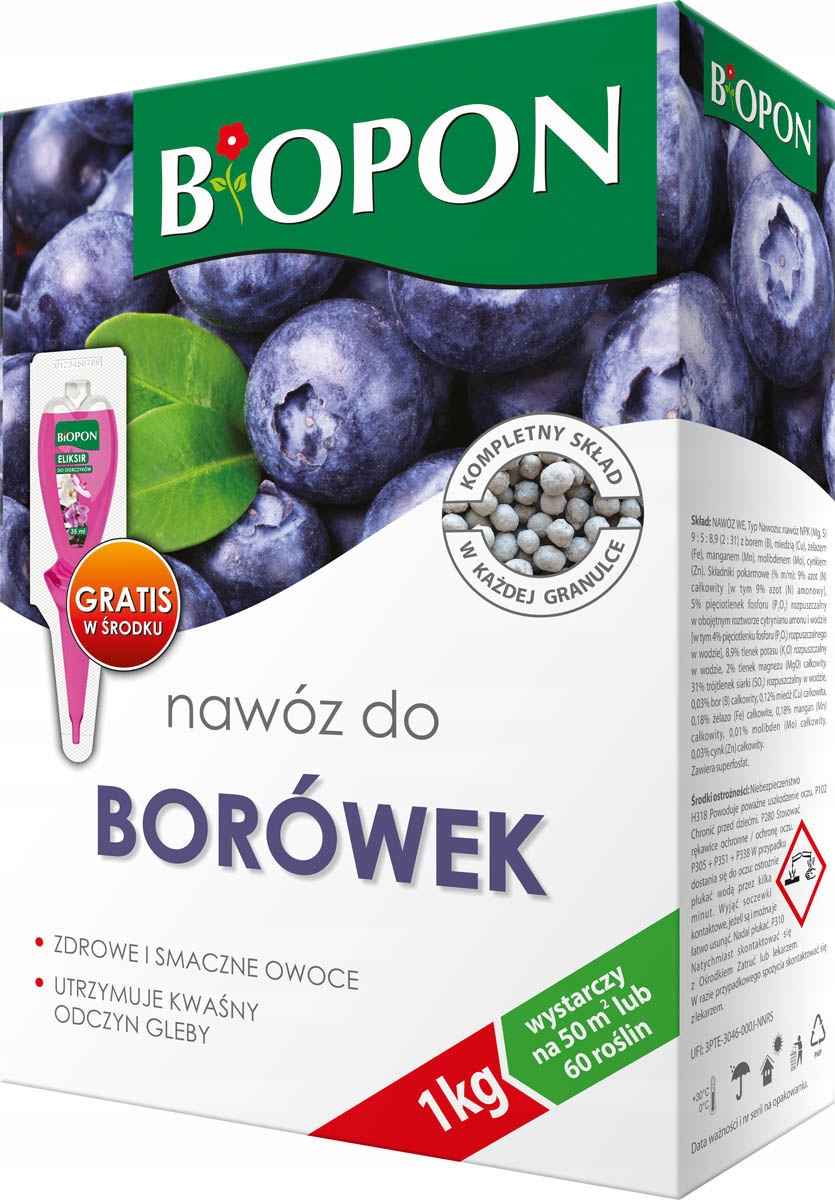 

Nawóz Do Borówek 1kg Biopon