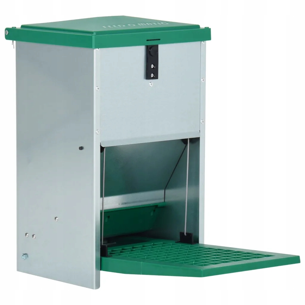 Levně Feedomatic Automatické krmítko pro slepice 8kg Zelená