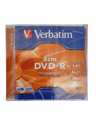 Dvd-r disky pro videokamery Verbatim 8cm 1,4GB 5 ks