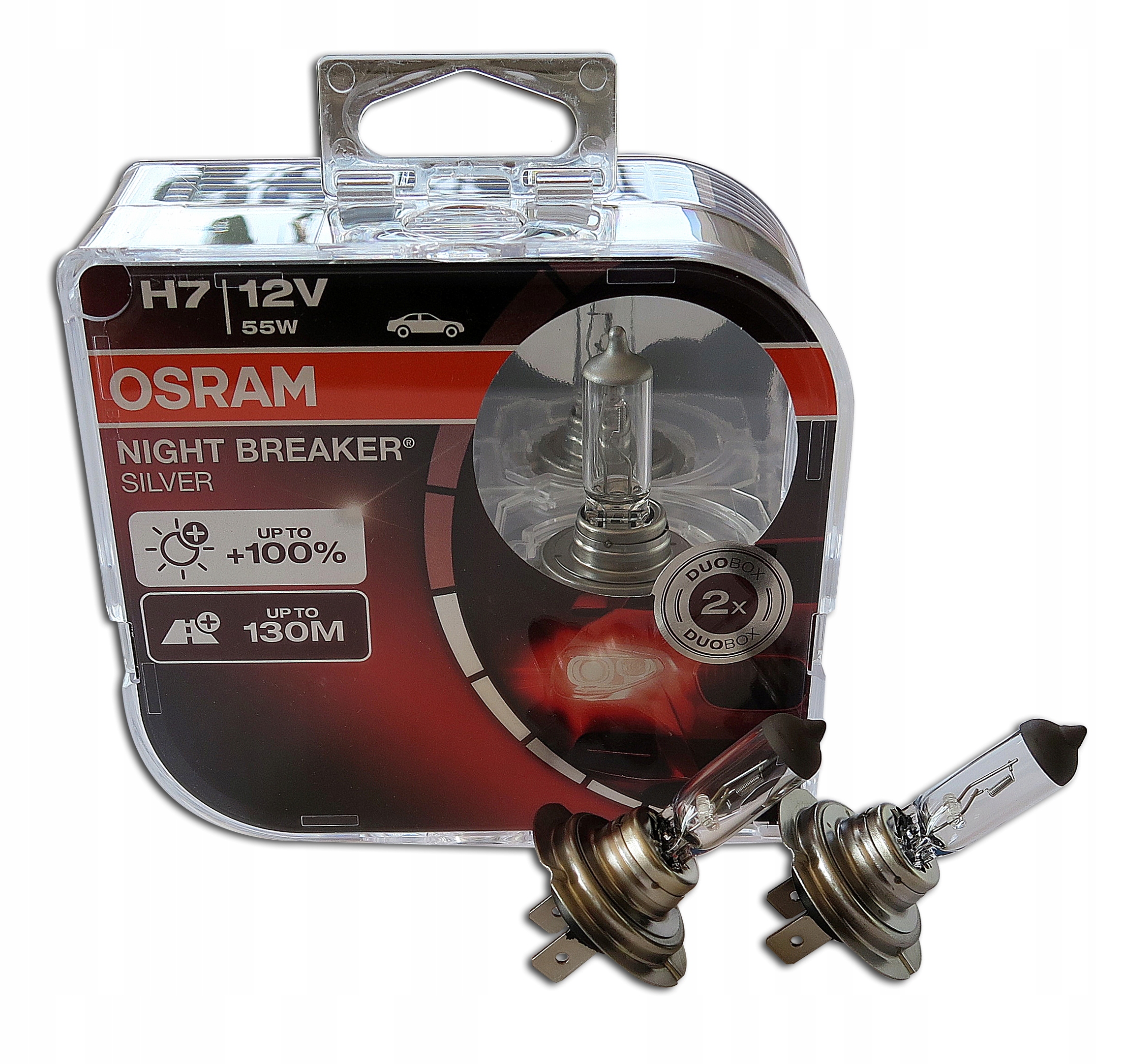 

Osram Zestaw Zarowek H7 55W 12V Nb Silver 64210NBS