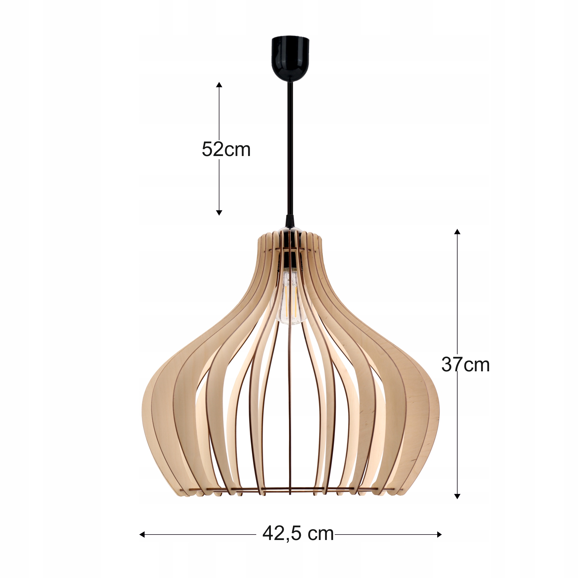 LAMPA WISZĄCA SUFITOWA ŻYRANDOL VALENS e27 loft Marka VolosDesign
