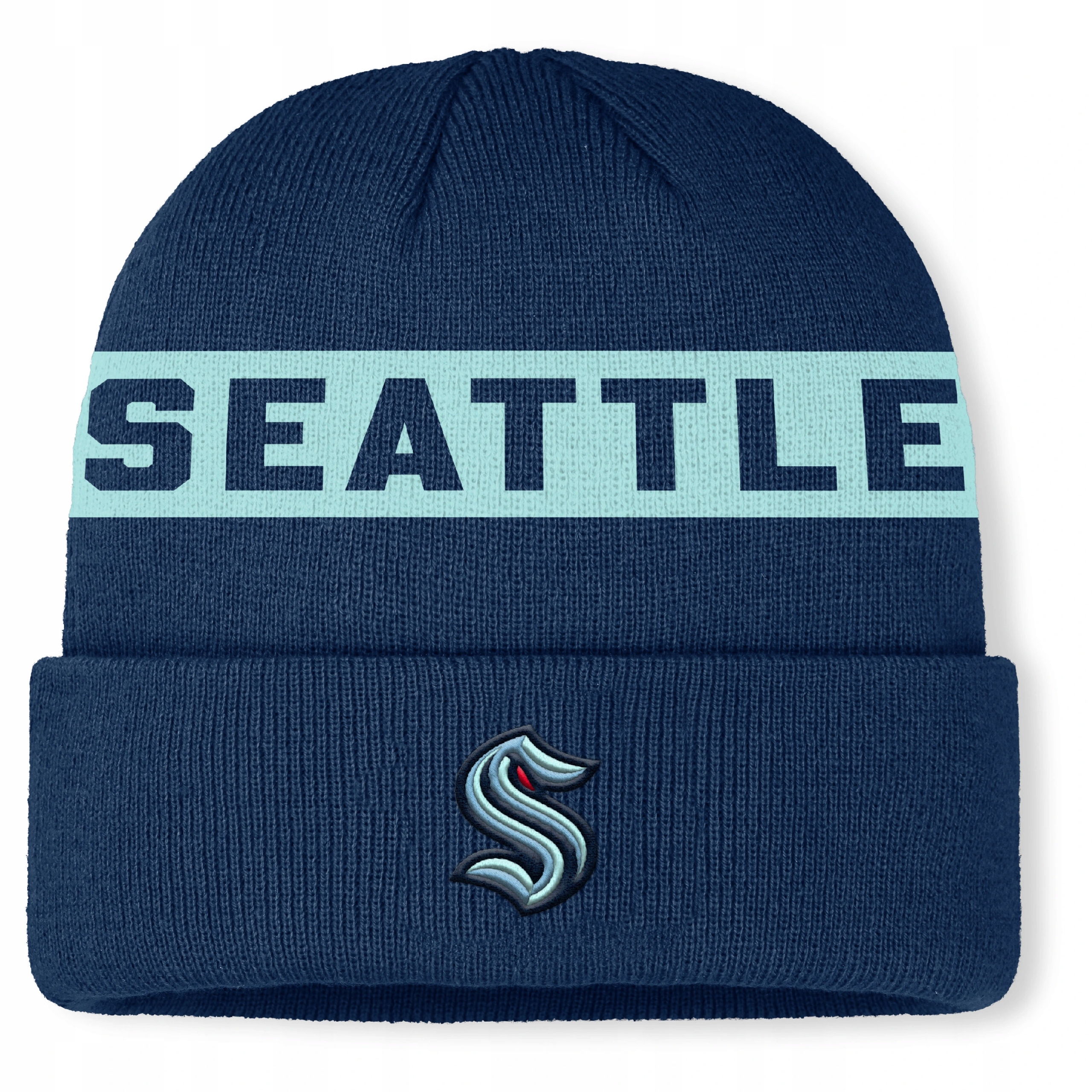 Pánská zimní čepice Seattle Kraken Nhl Authentic Pro A/Cap Cuffed Beanie