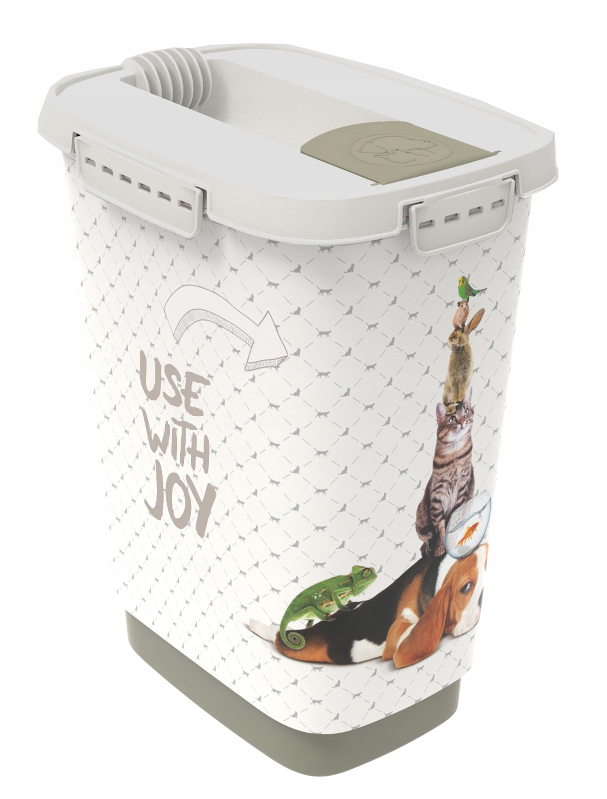 

Pojemnik na karmę Rotho Cody 10 l 8kg