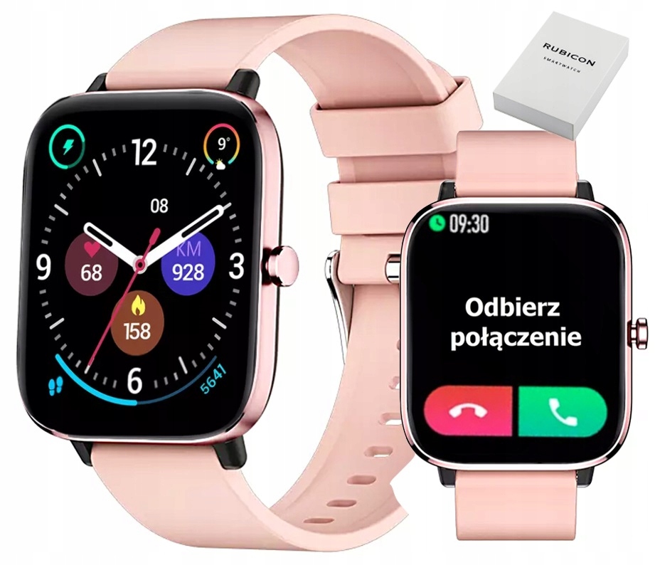 

Smartwatch Damski Rozmowy Ciśnienie Sms Box Grawer
