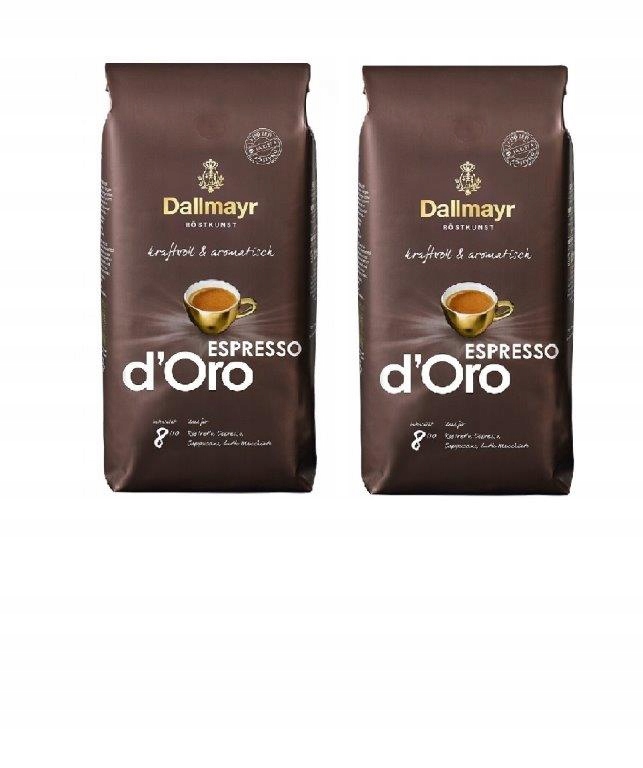 Kawa ziarnista Dallmayr Espresso d'Oro 2x1kg