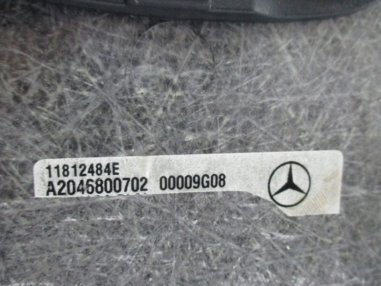 floor boot MERCEDES 204 GLK A2046800702