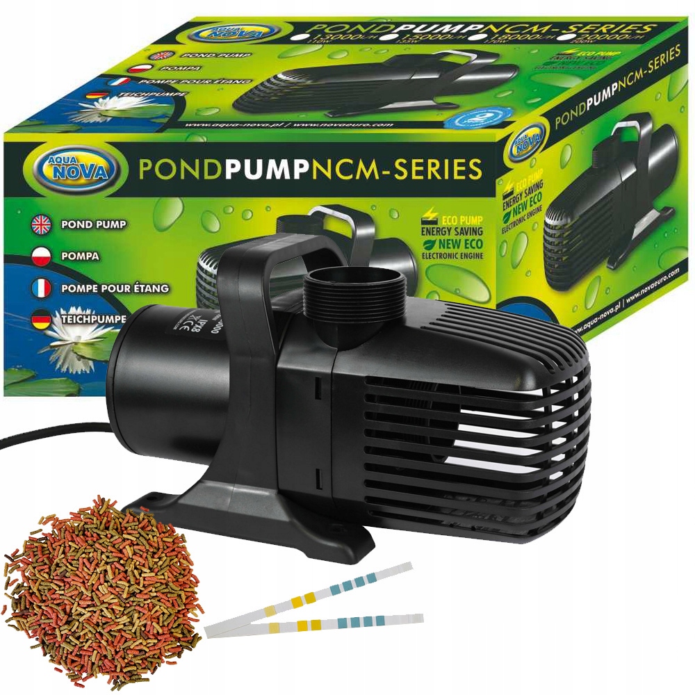 Aqua Nova NCM-15000 L/h Pompa Do Oczka Eco 135W