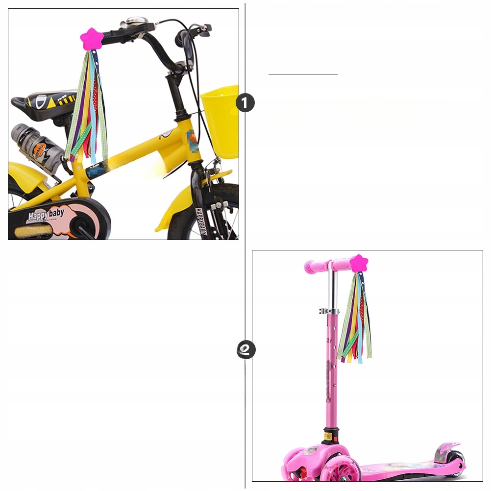 ROWER DO SKUTERÓW RIBBON ROWERY DZIECIĘCE 3 PARY Marka bez marki