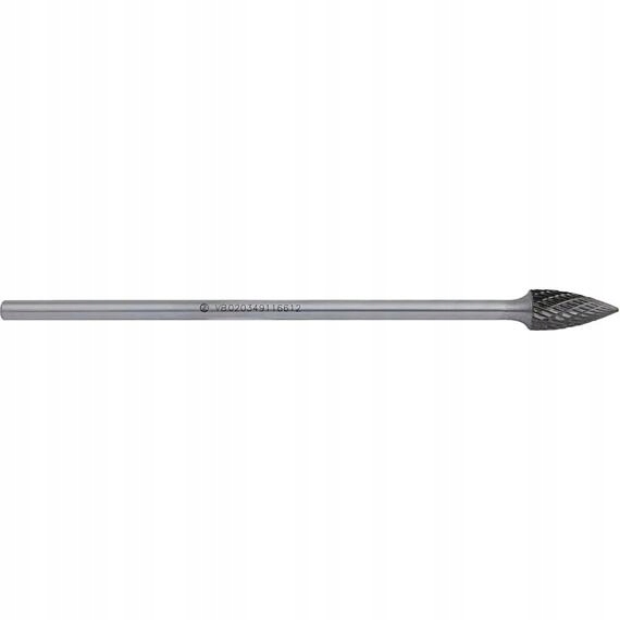 Nástroje Cz fréza technická ogivální špice Tk G 12*25*175mm, dvojitý sek, V