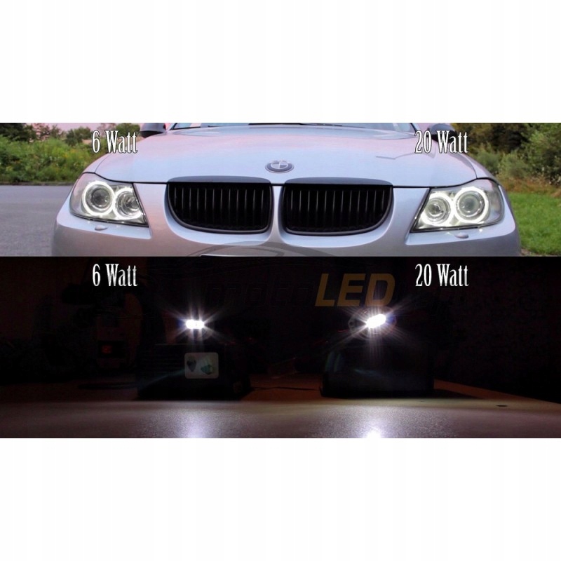 BMW E90, E91 Żarówki LED 12W do ringów BMW 2szt Producent motoLEDy