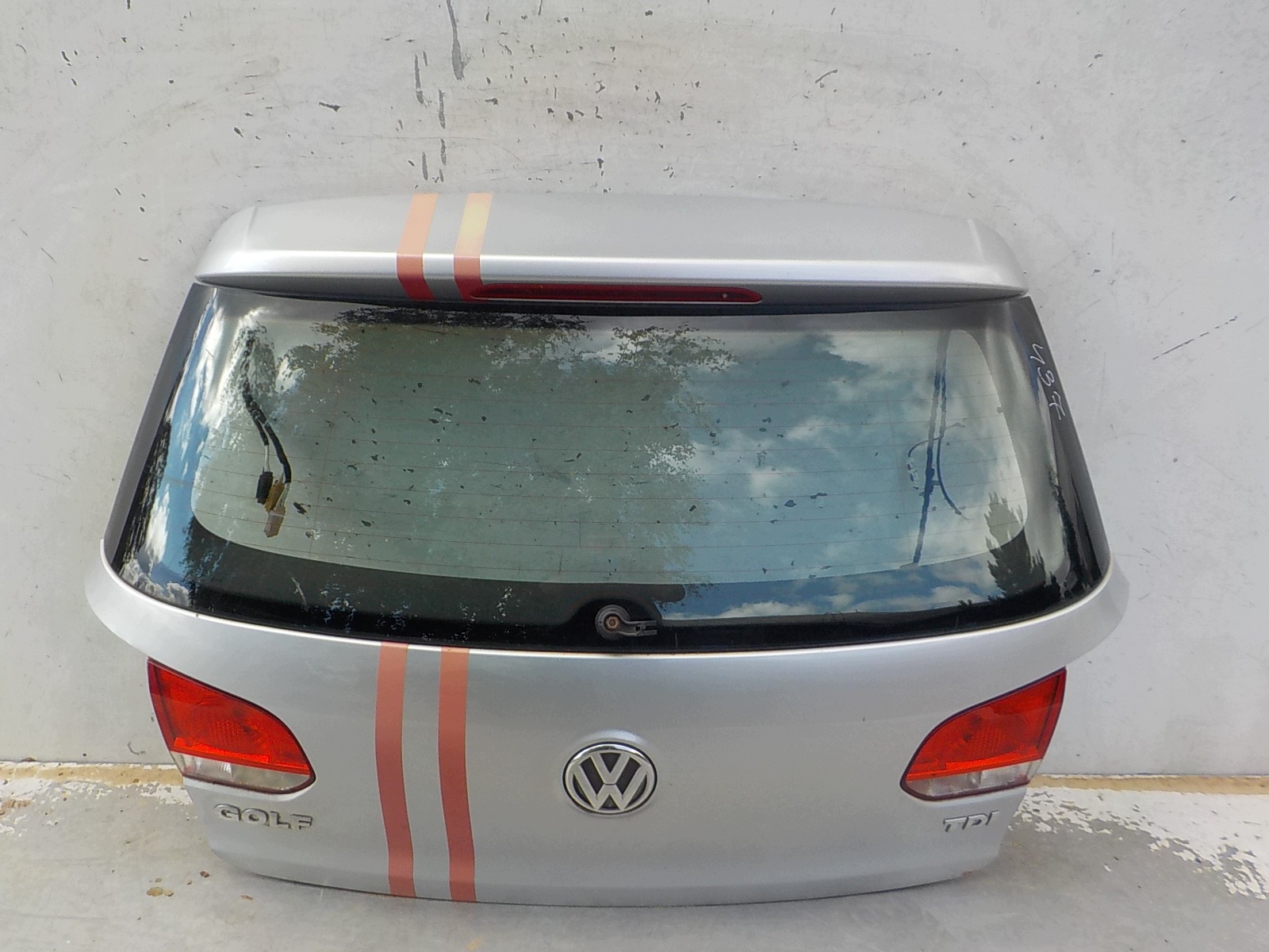 437 VOLKSWAGEN GOLF VI boot door rear