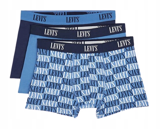 

Levi's Bokserki Męskie 3 Pary Logo Levis Prezent S