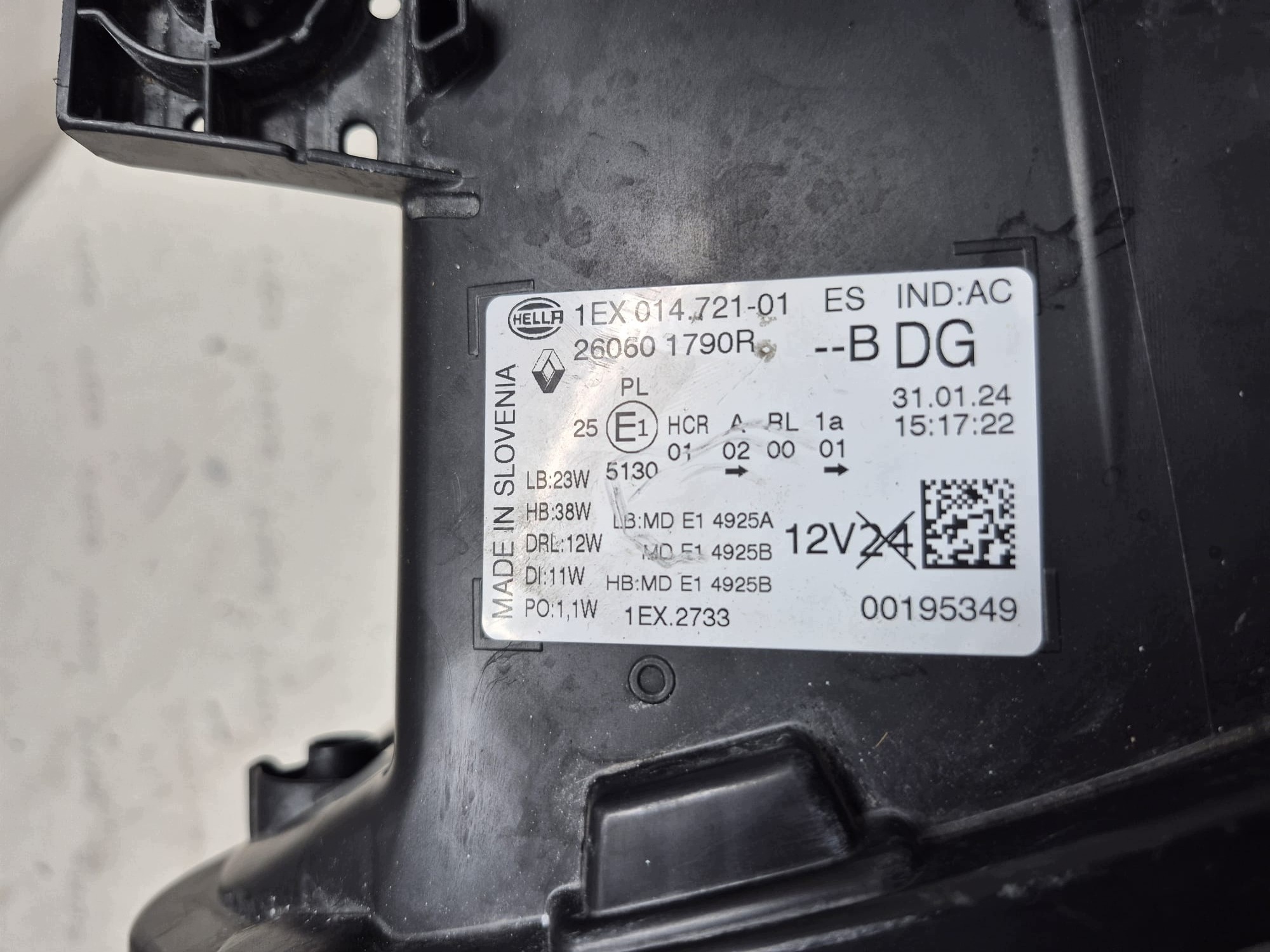 RENAULT TRAFIC III LIFT IV 21- light left front front FULL LED
