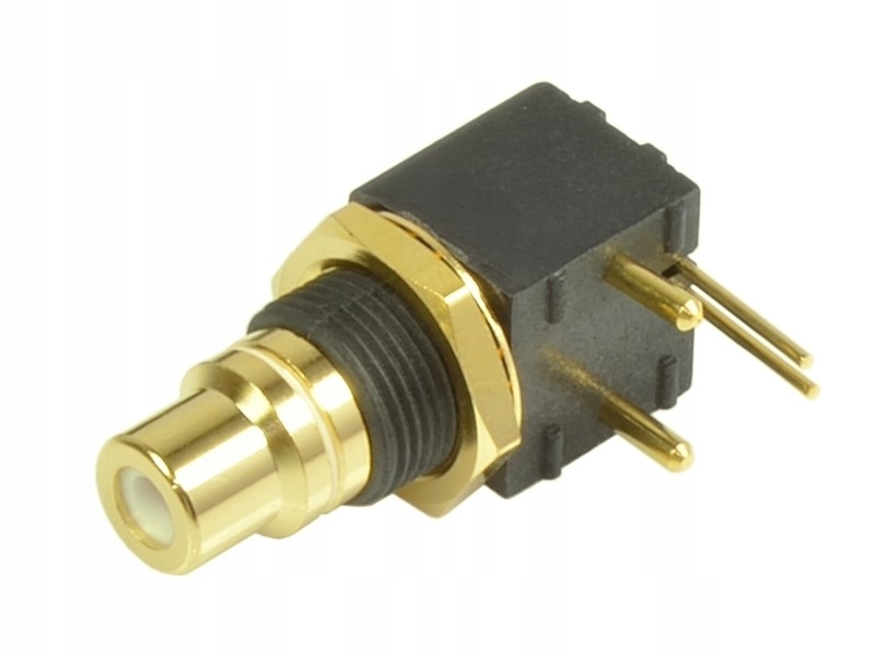 

Gniazdo Rca Do Pcb Auden GPCB2-W Białe Teflon