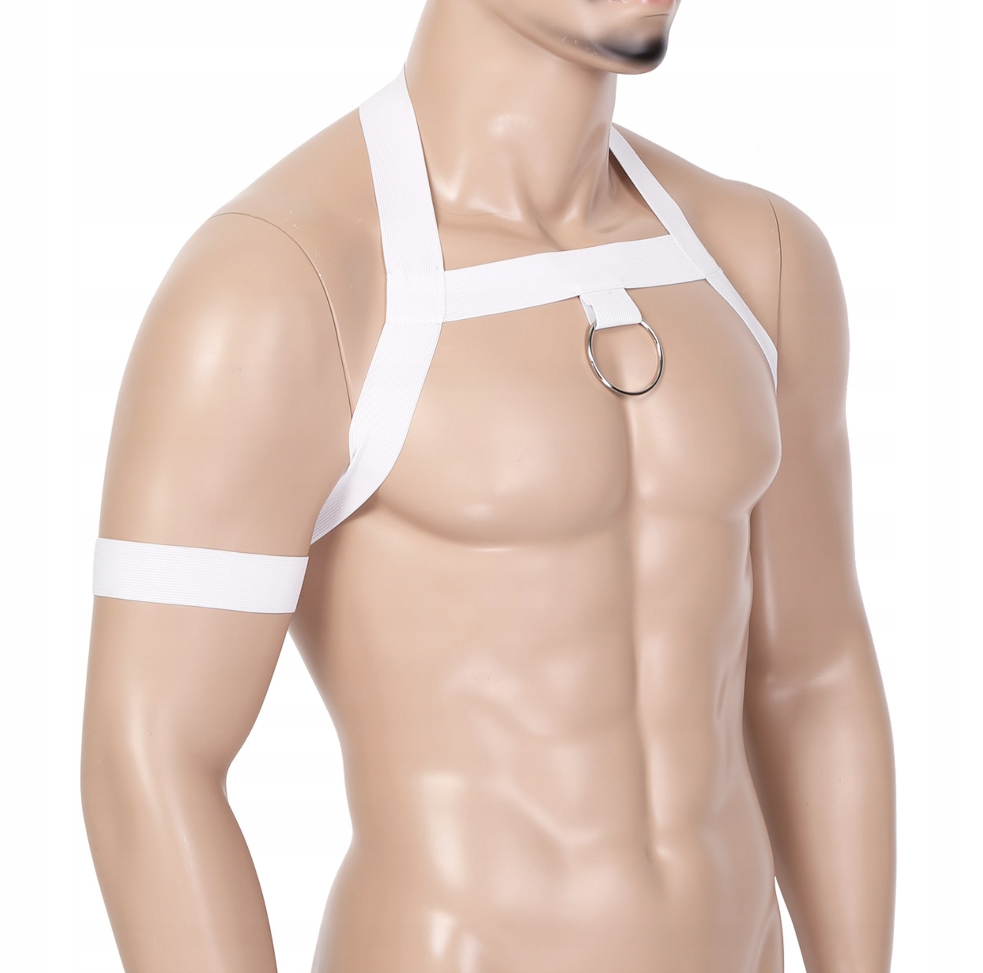 ELASTYCZNY HARNESS MĘSKI +OPASKA +RING HOT XL/XXL Marka inna