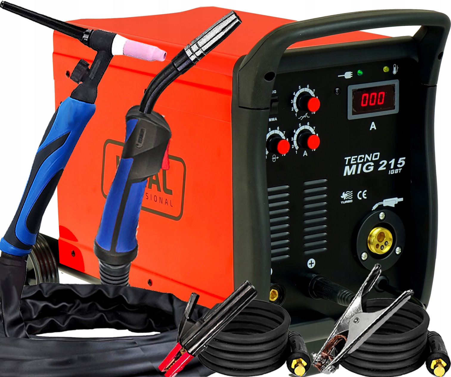Invertorová Svářečka Migomat Poloautomatická Ideal Tecnomig 215 Mma