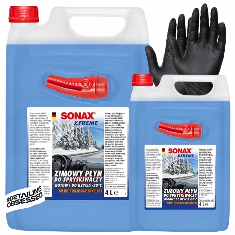 

2 x Płyn Zimowy Do Spryskiwaczy Sonax Extreme -20C