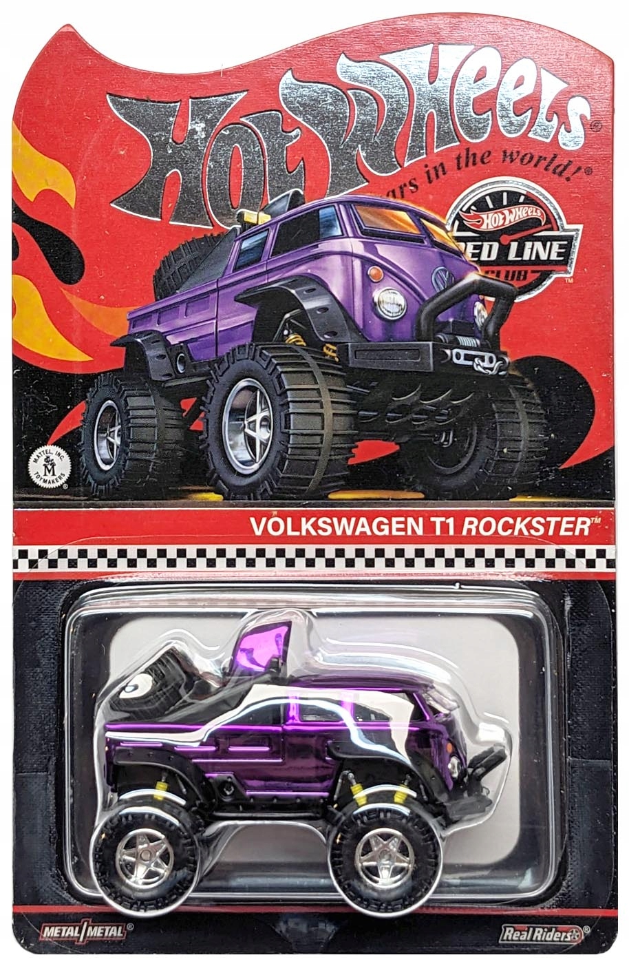 Hot Wheels Red Line Volkswagen T1 Rockster Rlc